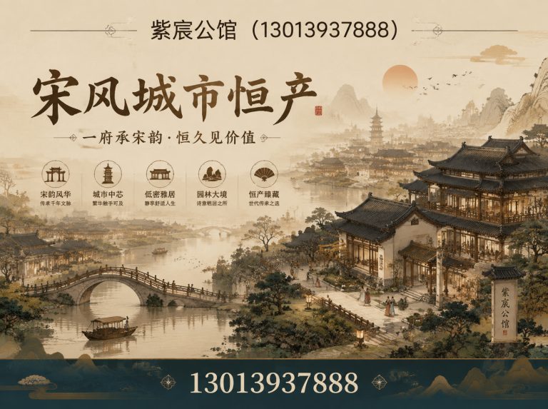 云龙区宋风城市恒产展示图